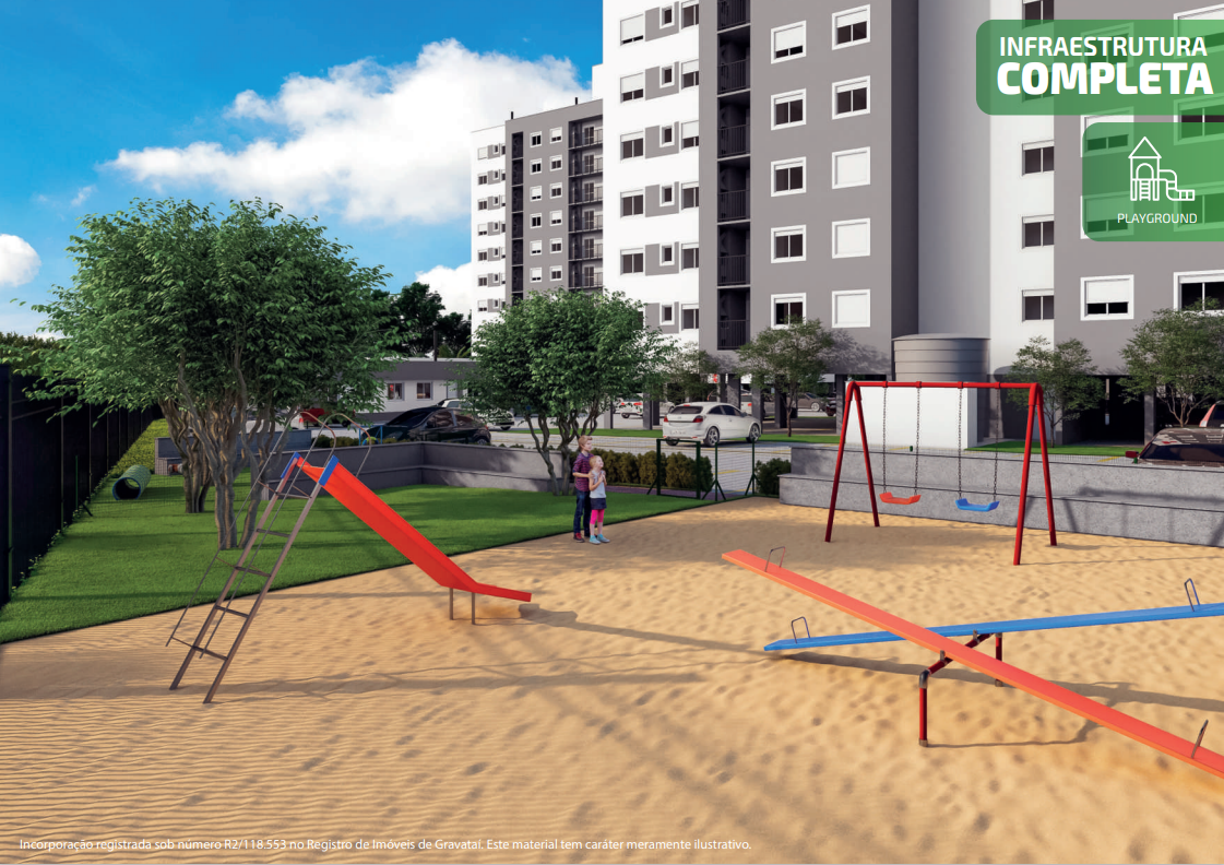 Apartamento na Planta com 2 Dormitórios – Gravataí – Cadiz - Imagem 6