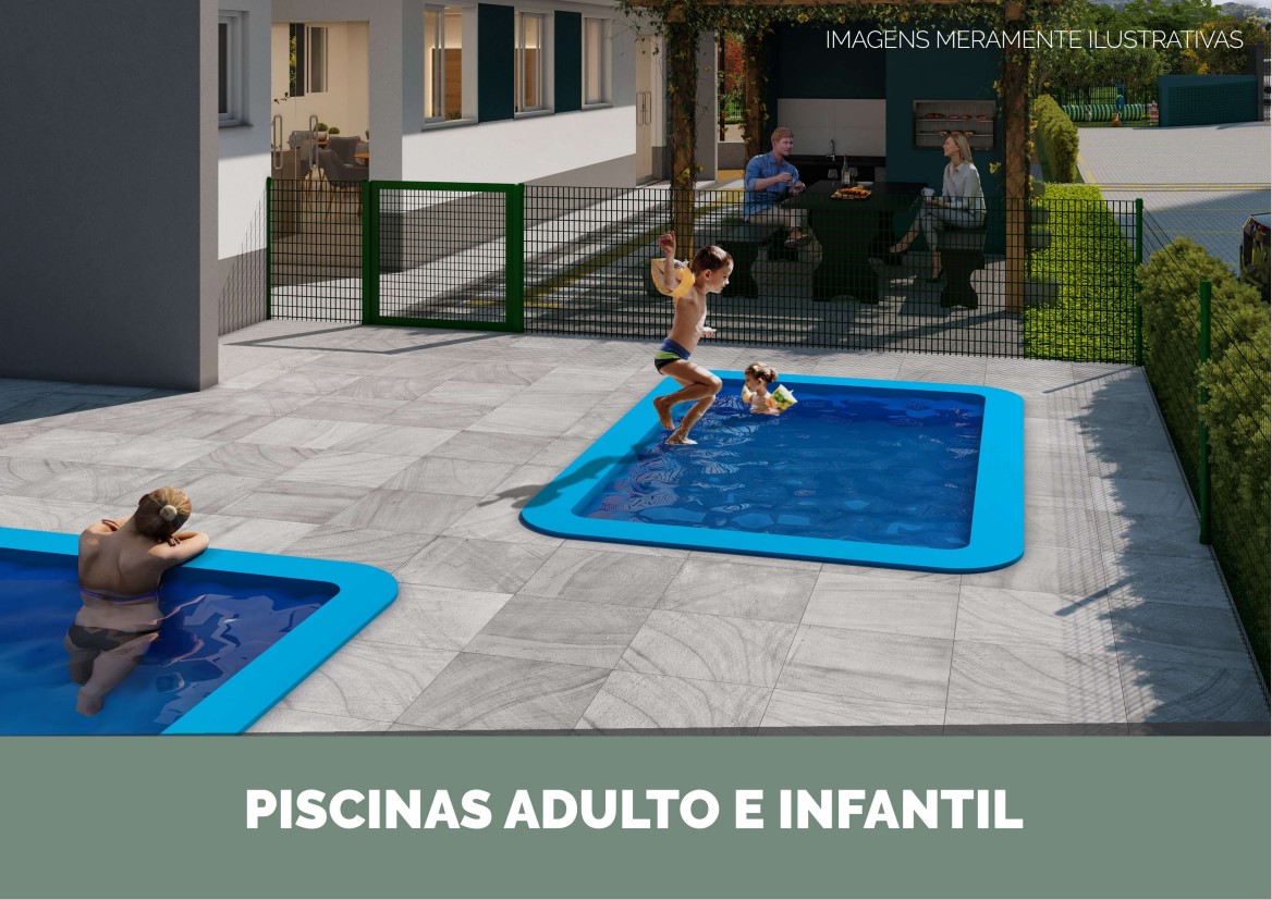 Apartamento na Planta com 2 Dormitórios – Novo Hamburgo – Rondônia - Imagem 14