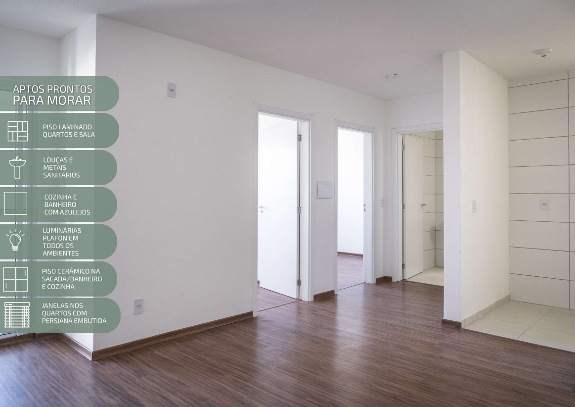Apartamento na Planta com 2 Dormitórios – Novo Hamburgo – Rondônia - Imagem 18