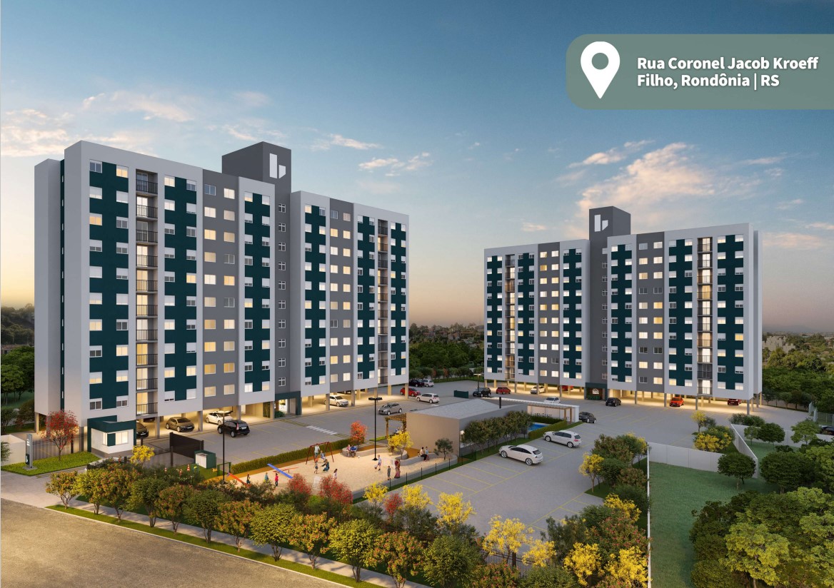 Apartamento na Planta com 2 Dormitórios – Novo Hamburgo – Rondônia - Imagem 19