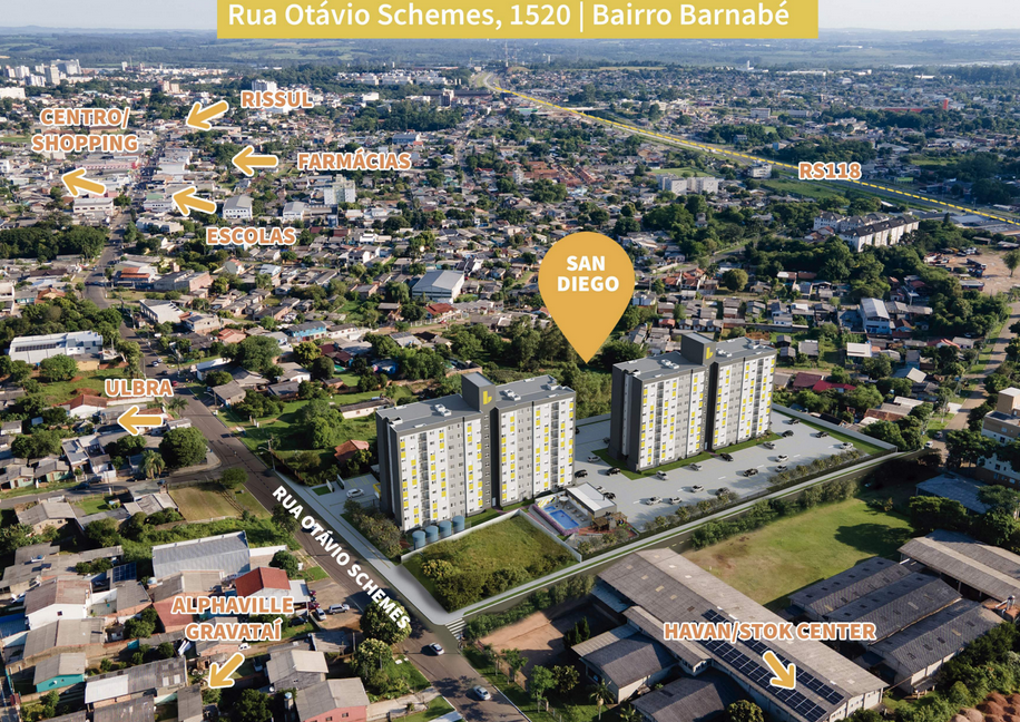 Apartamento na Planta em Gravataí – Bairro Barnabé - Imagem 16