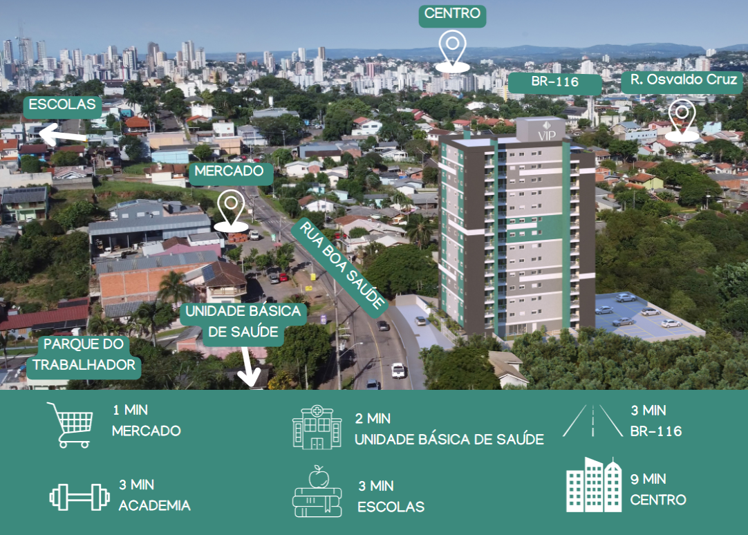 Apartamento na Planta em Novo Hamburgo – 2 Dormitórios Bairro Primavera - Imagem 22