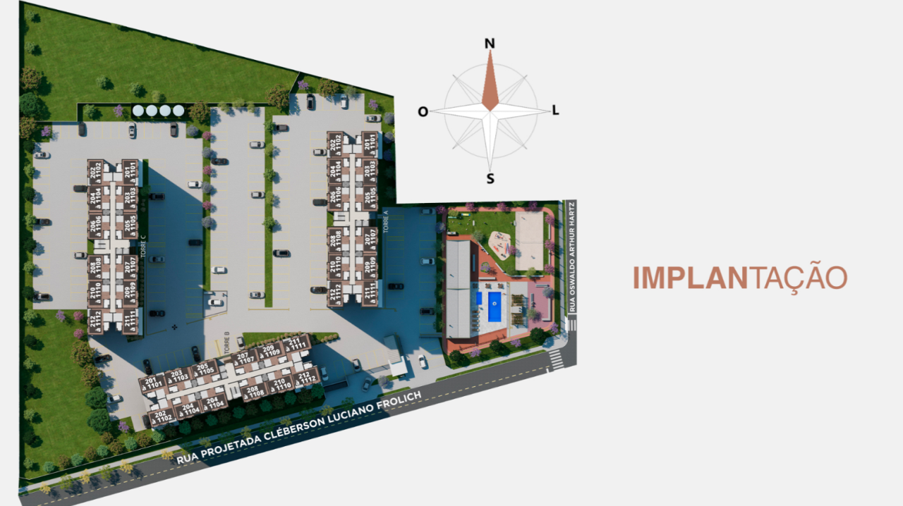 Apartamento na Planta em Novo Hamburgo – Residencial Viena – Bairro Canudos - Imagem 9