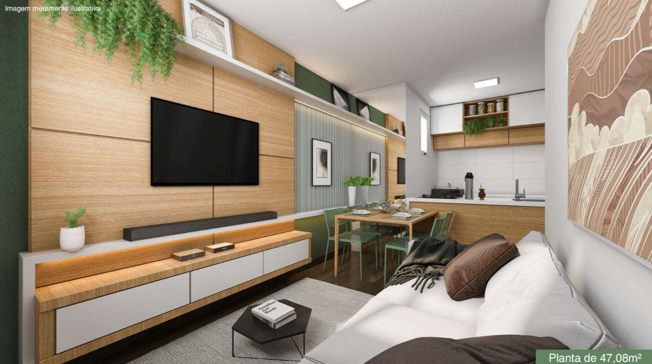 Apartamento na Planta em Novo Hamburgo – Residencial Viena – Bairro Canudos - Imagem 4