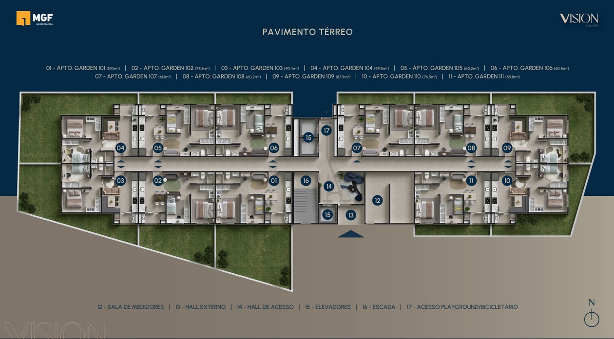 Apartamento na Planta em Novo Hamburgo – Residencial Vision - Imagem 11