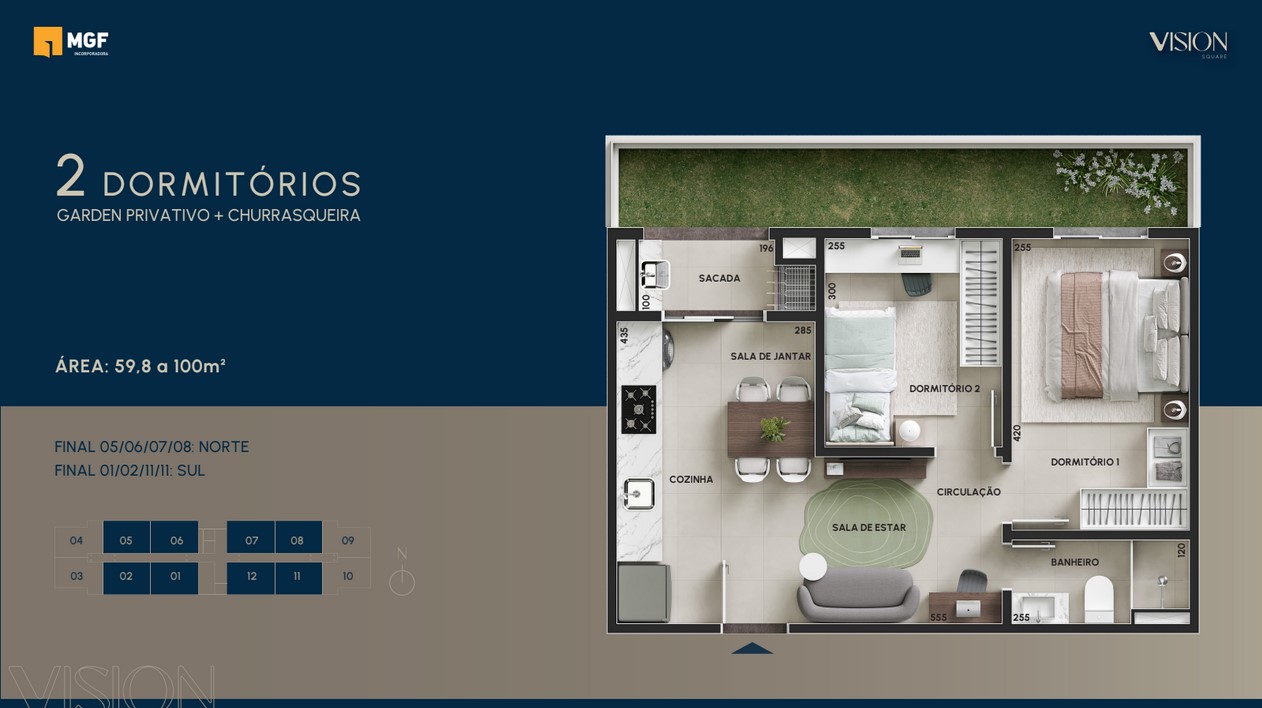 Apartamento na Planta em Novo Hamburgo – Residencial Vision - Imagem 6