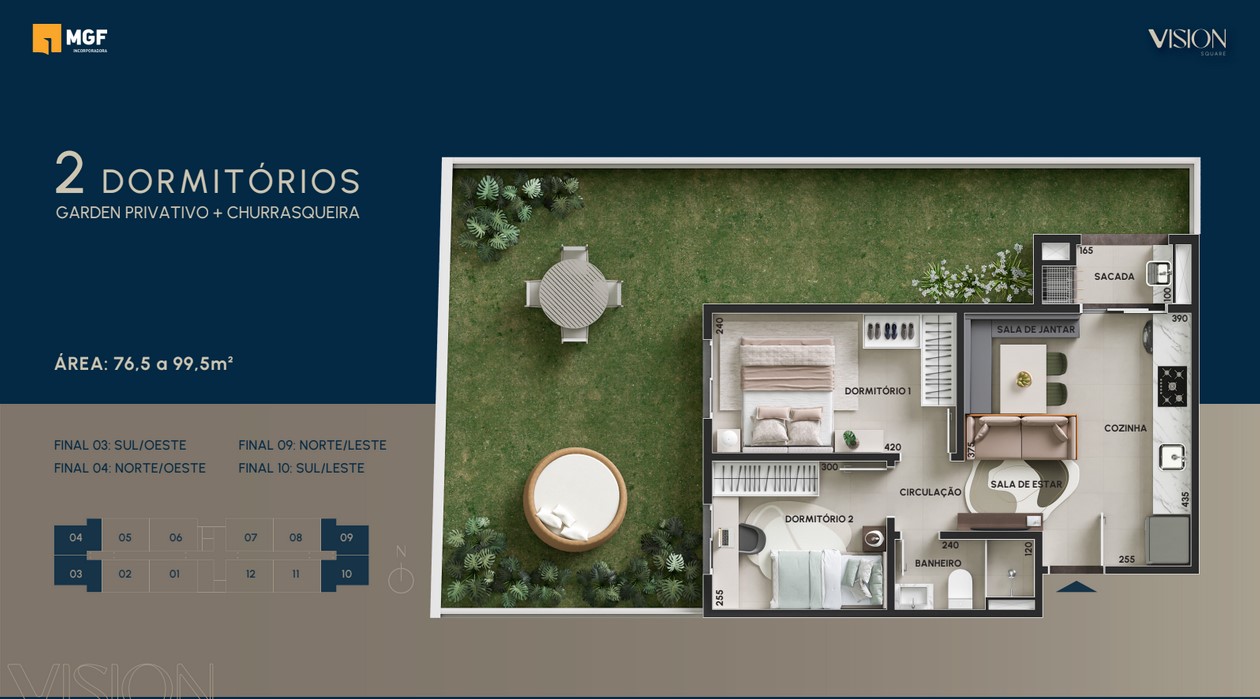 Apartamento na Planta em Novo Hamburgo – Residencial Vision - Imagem 7