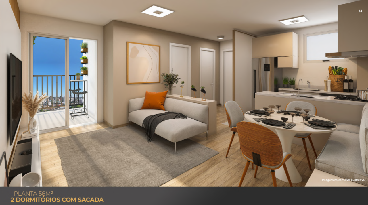 Apartamento na Planta em São Leopoldo – Residencial Athena - Imagem 13
