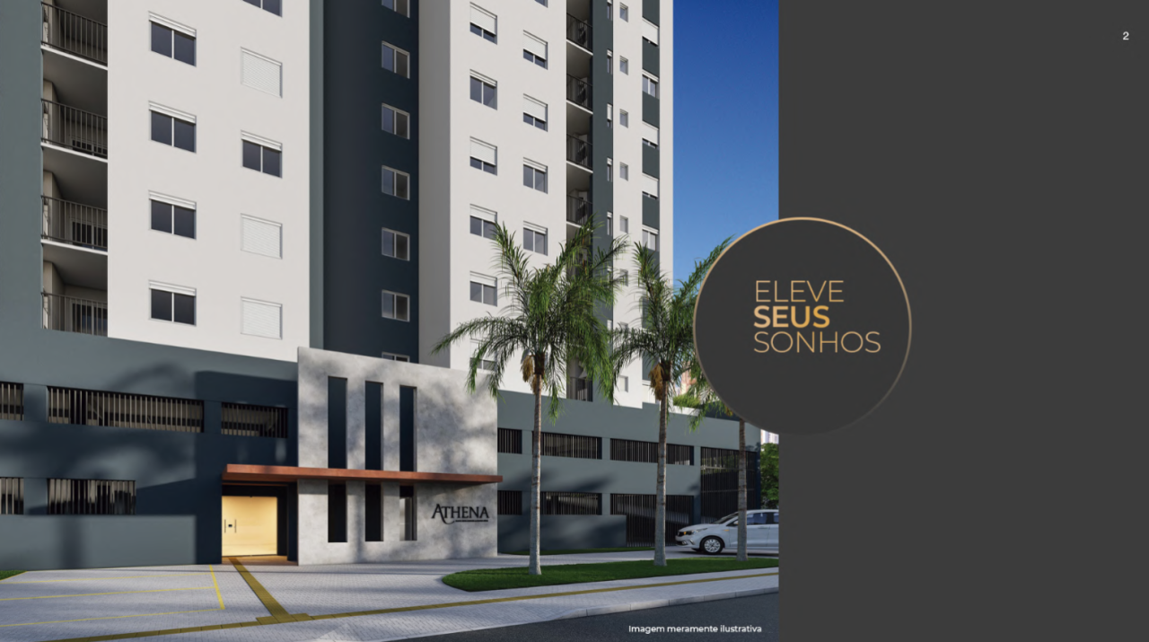 Apartamento na Planta em São Leopoldo – Residencial Athena - Imagem 1