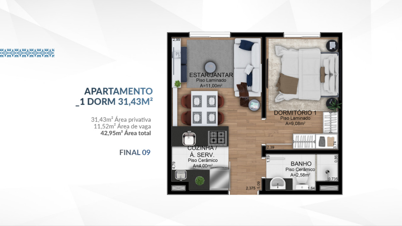 Apartamento na Planta em Sapucaia do Sul – Bairro Ipiranga - Imagem 12