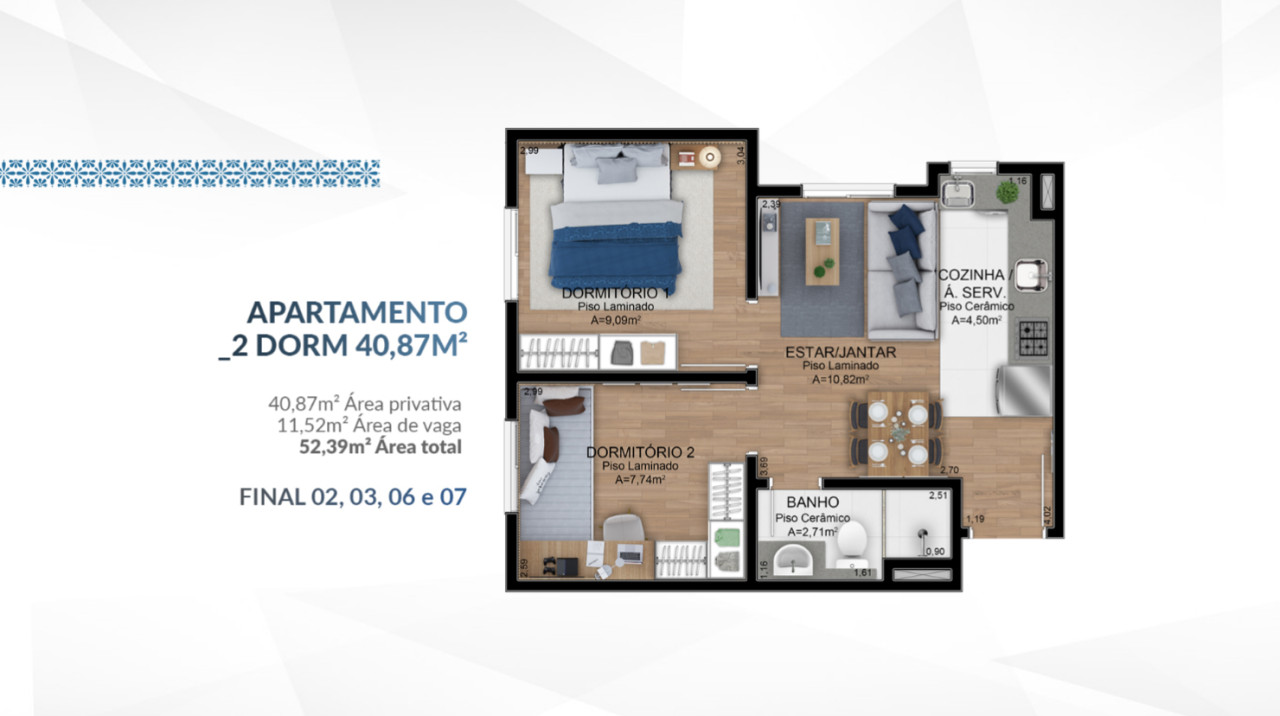 Apartamento na Planta em Sapucaia do Sul – Residencial Lisboa - Imagem 17